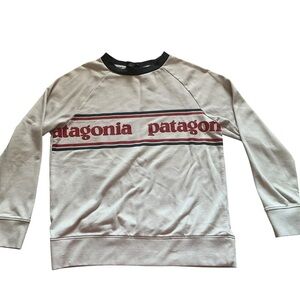 Patagonia kids youth Sz L crew lightweight sweatshirt